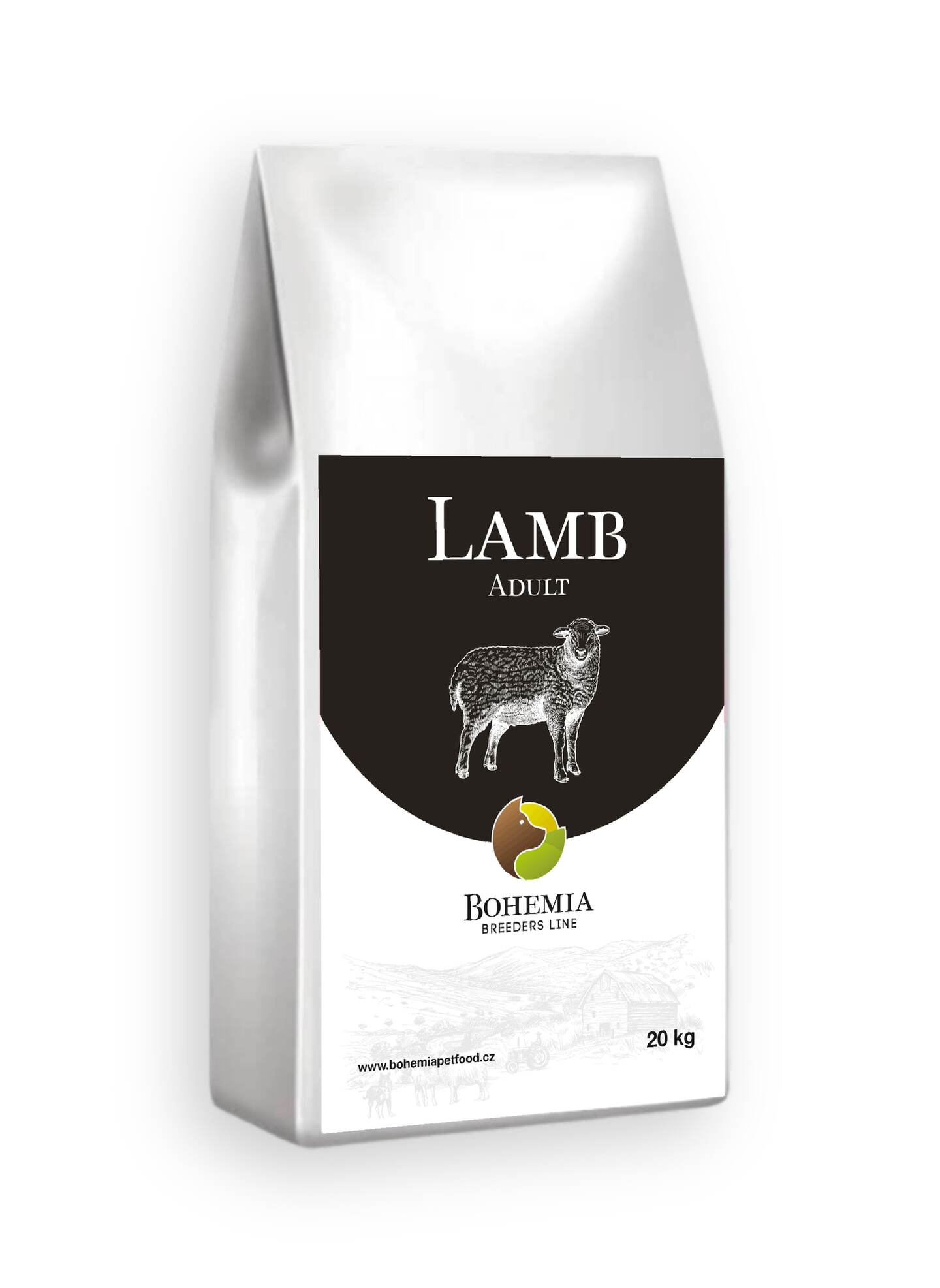 BOHEMIA BREEDERS lambalihaga täissööt kõikide tõugude täiskasvanud koertele 20 kg