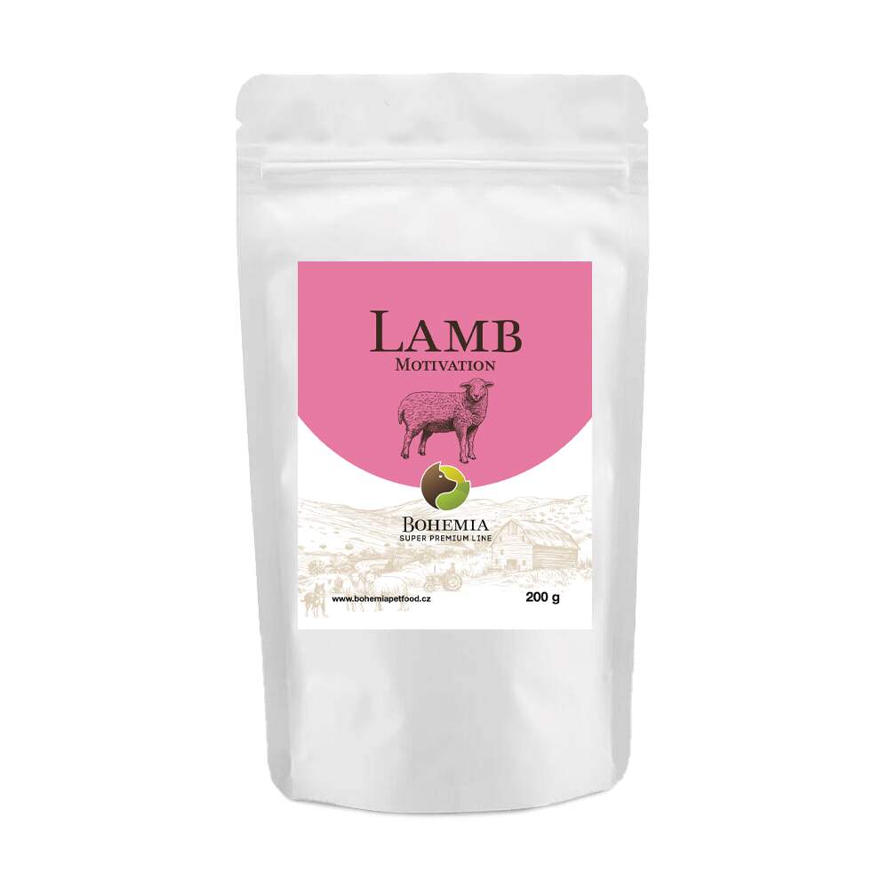 BOHEMIA SUPER PREMIUM treeningmaiused lambalihaga 200g